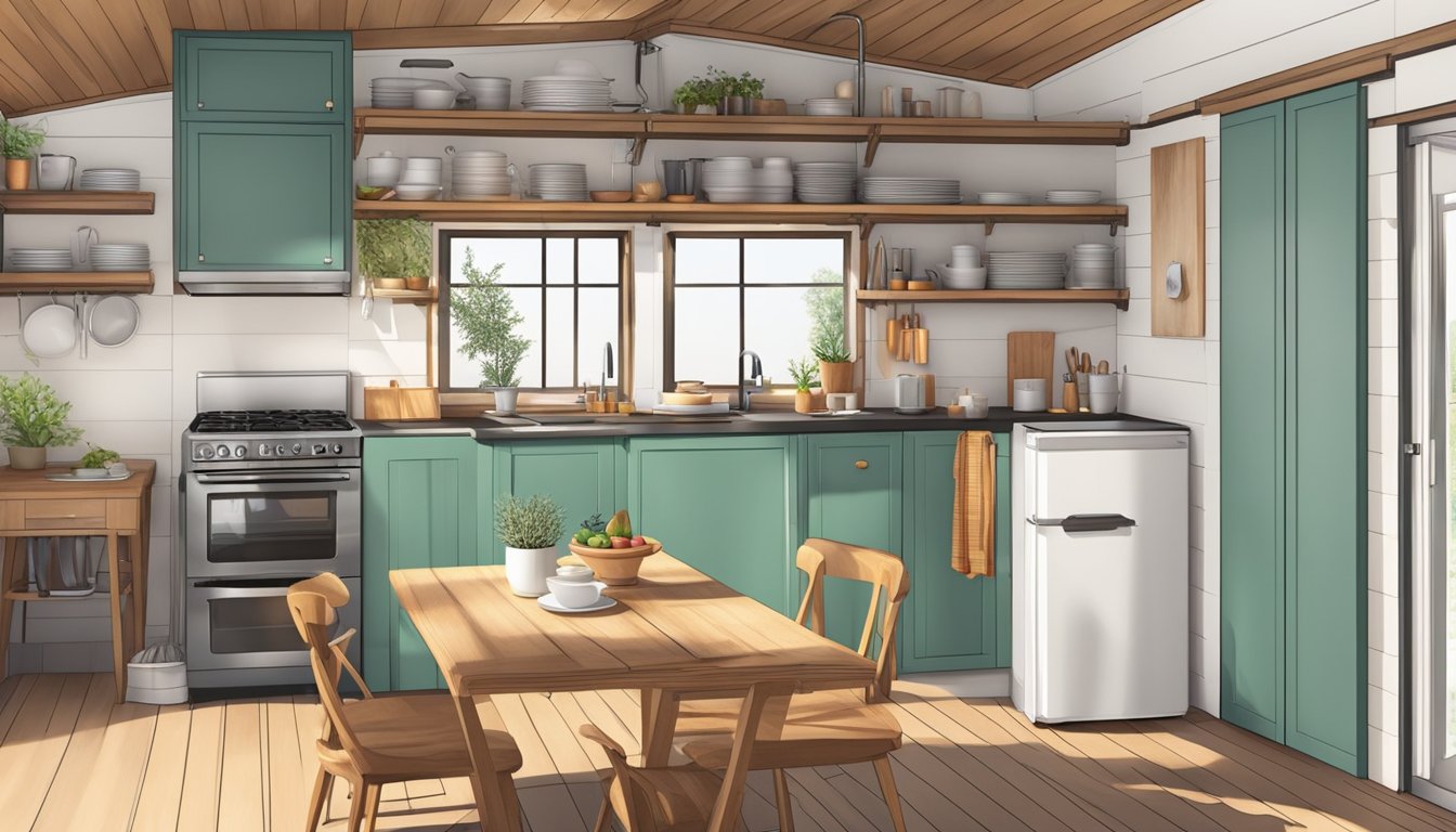 Creative Tiny Houses Kitchen Ideas