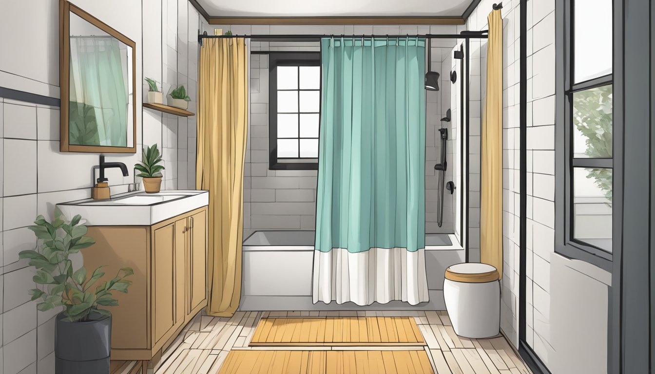 Compact Tiny House Shower Ideas