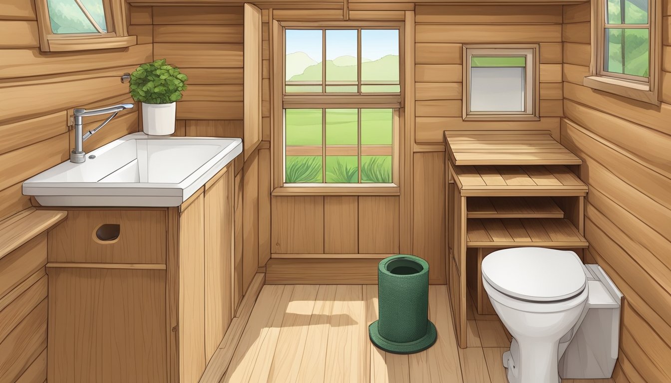 Eco-Friendly Compost Toilet for Tiny Houses