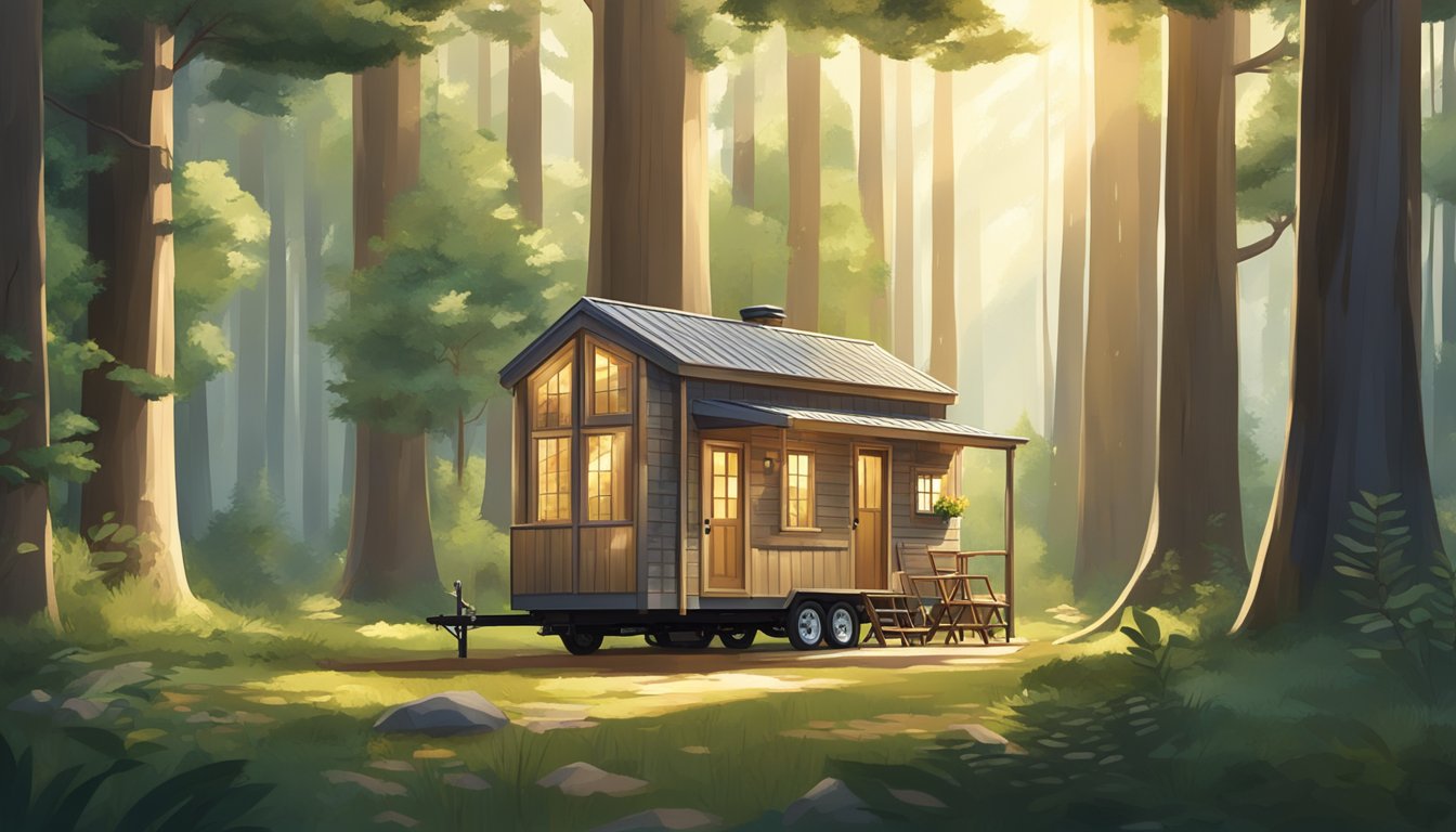 Compact Living in a Tiny House Mobile Home