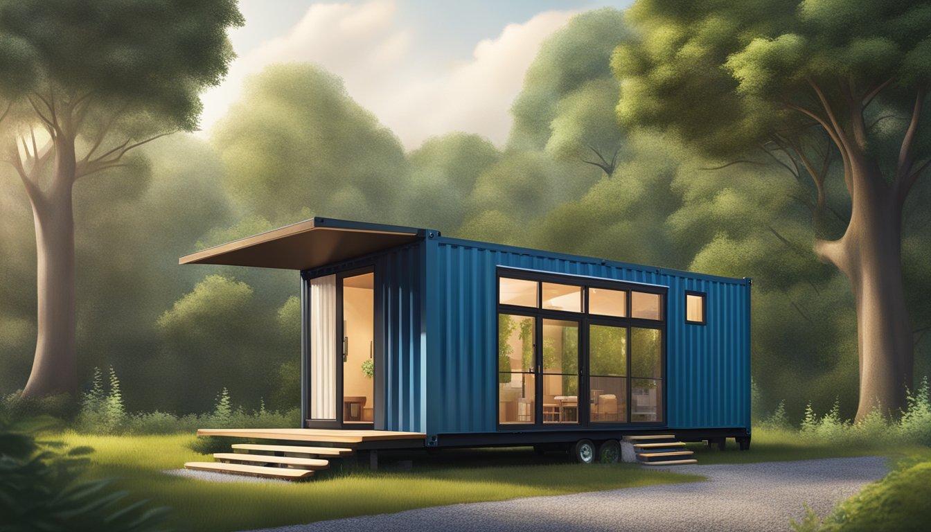 Innovative Living in a Tiny House Shipping Container