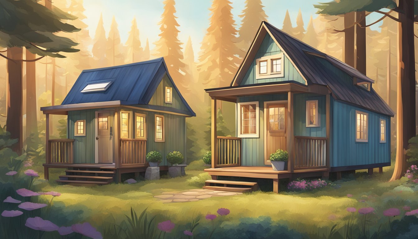 Comfortable Living in Two Bedroom Tiny Houses