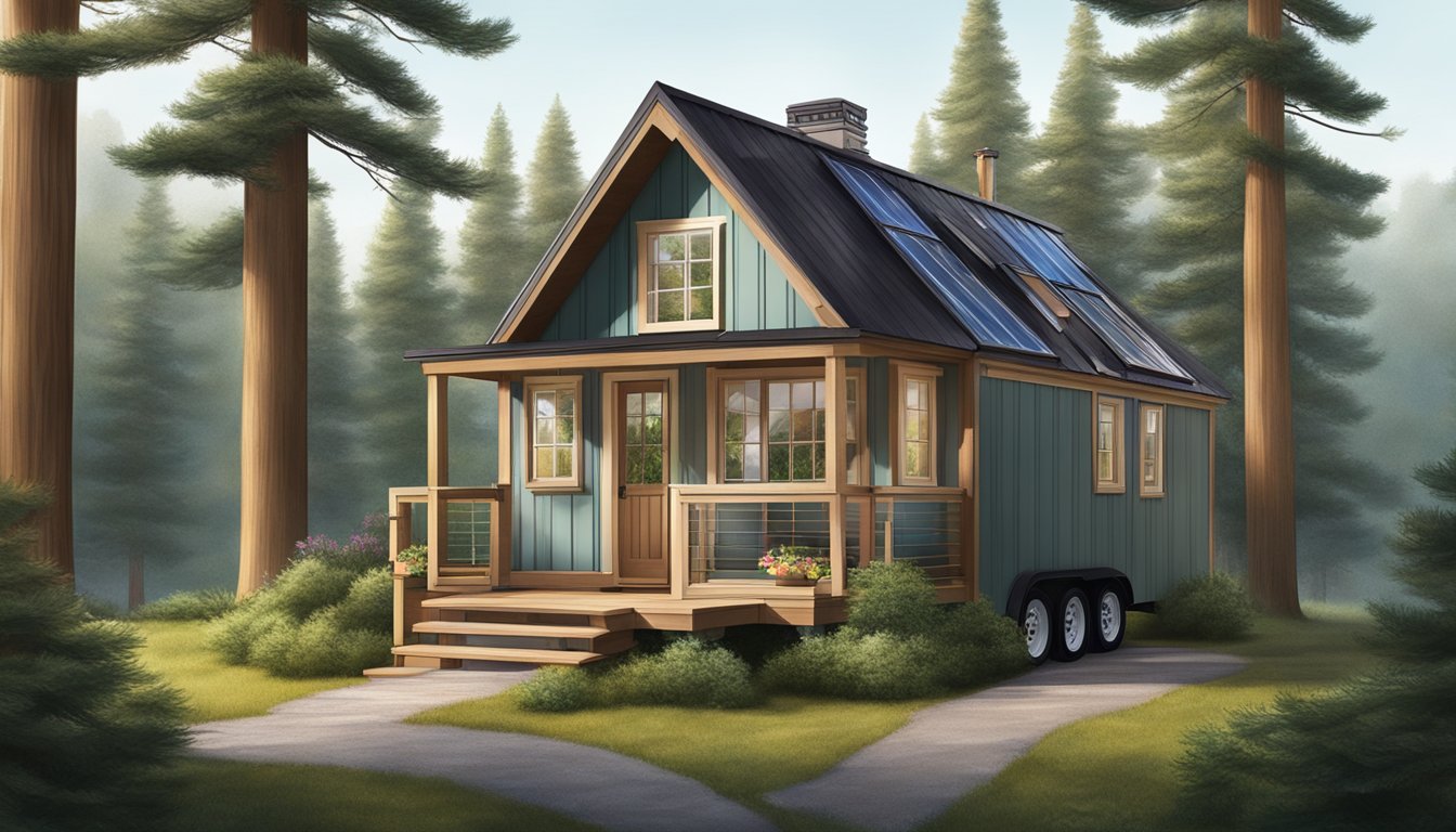 Live Comfortably in a Tiny House 120 Sq Ft