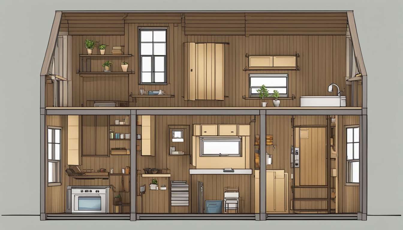 Explore Tiny House 14×40 Cabin Floor Plans