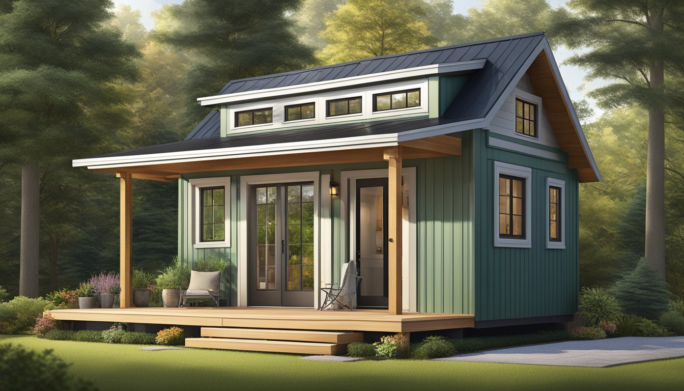 Enjoy Spacious Living in a Tiny House 750 Square Feet