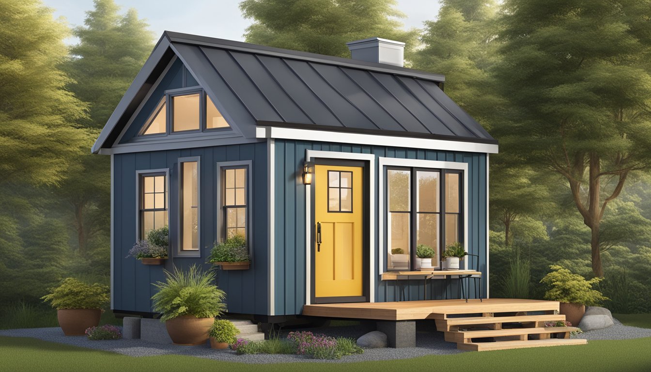 Experience Cozy Living in a Tiny House 8×16