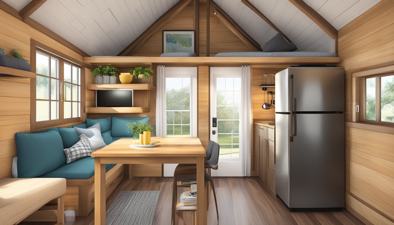 Enjoy Cozy Living in a Tiny House 450 Sq Ft