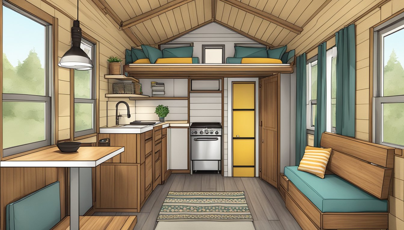 Experience Efficient Living in a Tiny House 250 Sq Ft