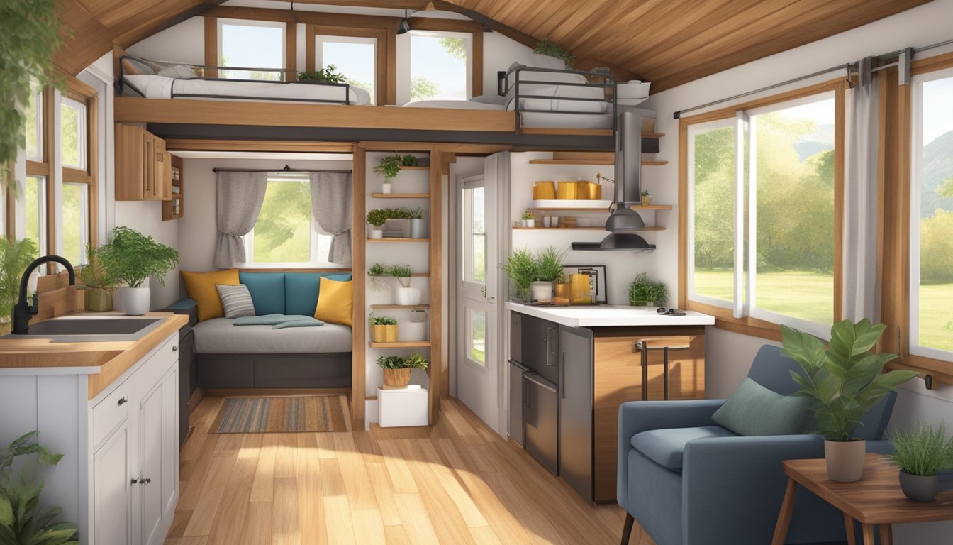 Discover Comfort in a Tiny House 350 Square Feet