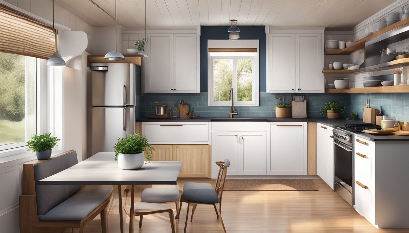 Smart Cabinets for Tiny House Kitchens